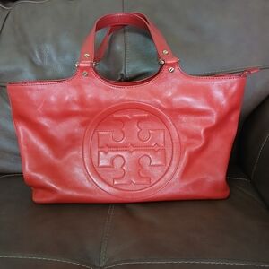 Tory Burch Bombe Leather Top‎ Handle Tote